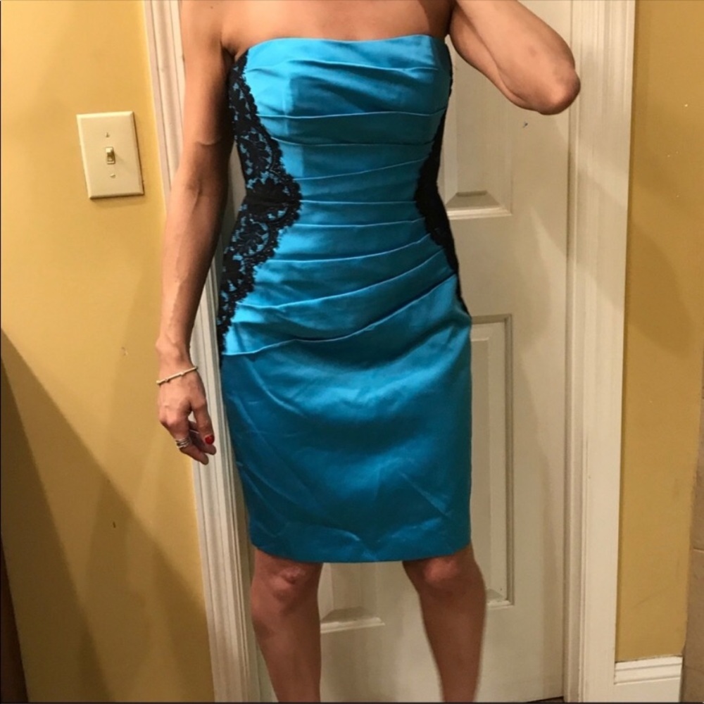 David’s Bridal NWT strapless dress Size 2 and 6